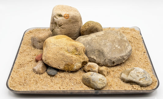 Riverstone pour aquarium lot de 1kg